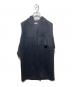 yori（ヨリ）の古着「ボンディングロングベスト ジレ」｜ブラック