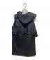 yori (ヨリ) ボンディングロングベスト ジレ ブラック サイズ:FREE：9000円