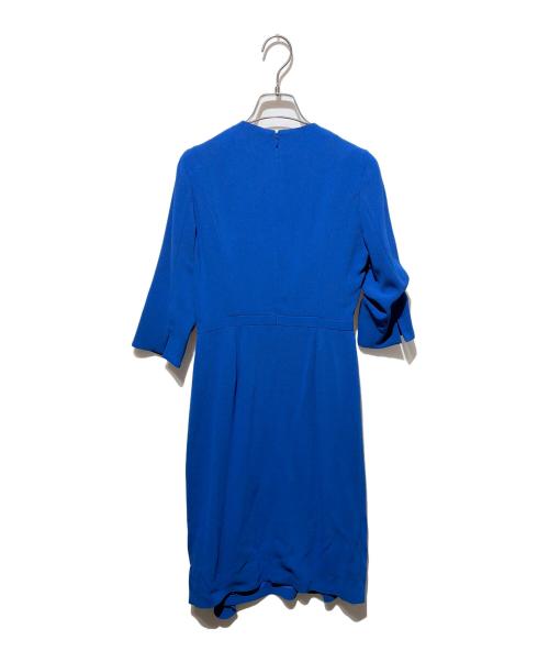 CELFORD（セルフォード）CELFORD (セルフォード) ブラウスワンピース ブルー サイズ:6の古着・服飾アイテム
