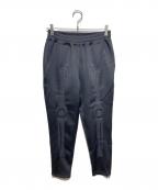 VANSONバンソン）の古着「ボーントラックパンツ」｜ブラック