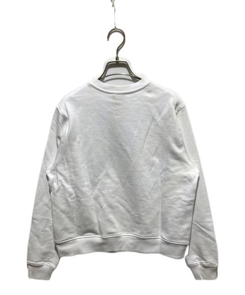 DIESEL（ディーゼル）DIESEL (ディーゼル) 装飾ロゴスウェット ホワイト サイズ:L 未使用品の古着・服飾アイテム