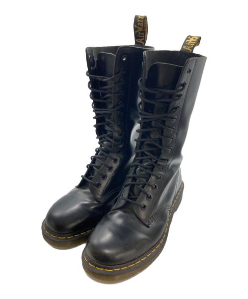 Dr.Martens（ドクターマーチン）Dr.Martens (ドクターマーチン) レースアップブーツ ブラック サイズ:US8の古着・服飾アイテム