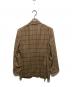 SHIPS (シップス) LORO PIANA (ロロピアーナ) 3Bチェックテーラードジャケット ベージュ サイズ:44：8000円