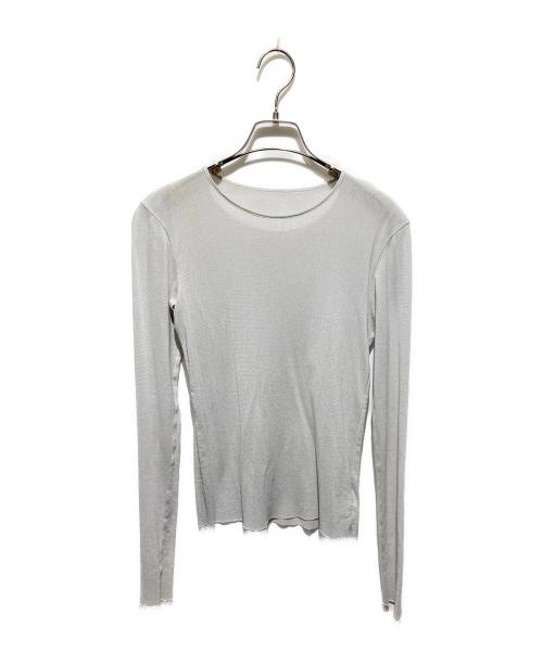 Plage（プラージュ）Plage (プラージュ) シアーカットソー グレー サイズ:不明の古着・服飾アイテム