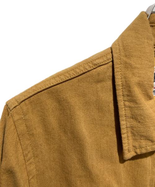 HOUSTON（ヒューストン）HOUSTON (ヒューストン) COTTON LINEN VIETNAM JACKET ブラウン サイズ:Lの古着・服飾アイテム