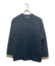 s'yte（サイト）の古着「BULKY WOOL LYNX PULLOVER KNIT」｜ブラック