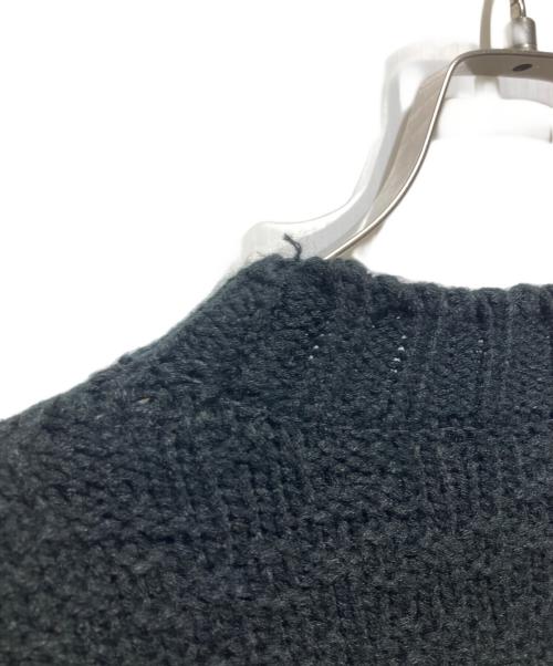 s'yte（サイト）s'yte (サイト) BULKY WOOL LYNX PULLOVER KNIT ブラック サイズ:3の古着・服飾アイテム