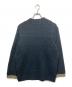 s'yte (サイト) BULKY WOOL LYNX PULLOVER KNIT ブラック サイズ:3：13000円