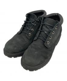 Timberland（ティンバーランド）の古着「4ホールチャッカブーツ」｜ブラック