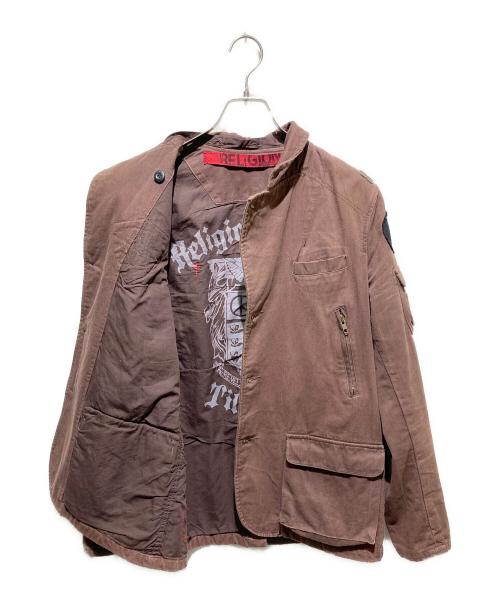 RELIGION（レリジョン）RELIGION (レリジョン) ミリタリージャケット ブラウン サイズ:1の古着・服飾アイテム
