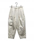 edit.for luluエディットフォールル）の古着「タックジョガーパンツ」｜ホワイト