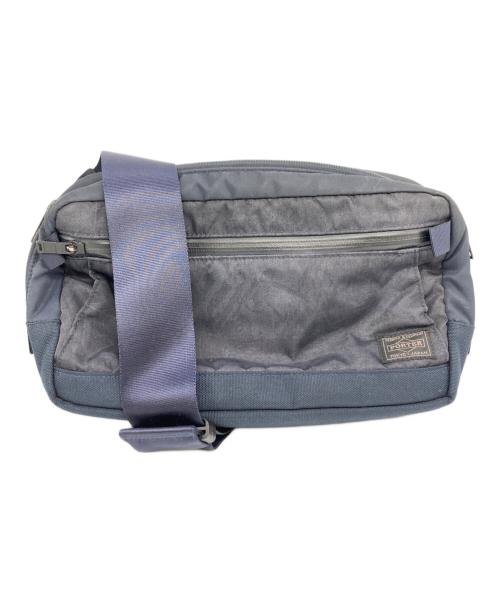 PORTER（ポーター）PORTER (ポーター) DARK FORESTウエストバッグ ネイビーの古着・服飾アイテム
