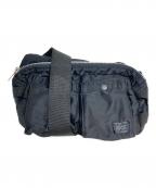 PORTERポーター）の古着「タンカーウエストバッグ」｜ブラック