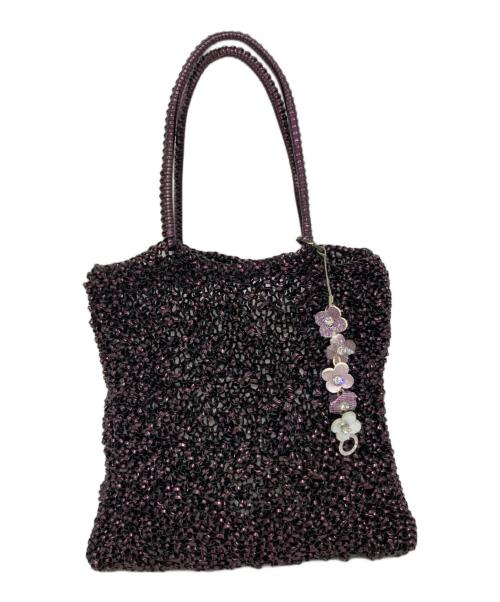 ANTEPRIMA（アンテプリマ）ANTEPRIMA (アンテプリマ) ワイヤーバッグ パープルの古着・服飾アイテム