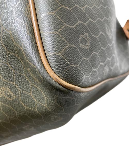 Christian Dior（クリスチャン ディオール）Christian Dior (クリスチャン ディオール) 【OLD】ハニカム柄ボストンバッグ グレーの古着・服飾アイテム