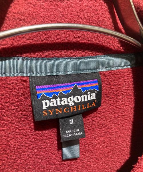 Patagonia（パタゴニア）Patagonia (パタゴニア) FA18 シンチラ・スナップT・プルオーバー レッド サイズ:Mの古着・服飾アイテム