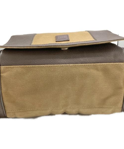 dunhill（ダンヒル）dunhill (ダンヒル) フラップバックパック ベージュの古着・服飾アイテム