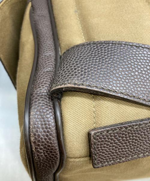 dunhill（ダンヒル）dunhill (ダンヒル) フラップバックパック ベージュの古着・服飾アイテム