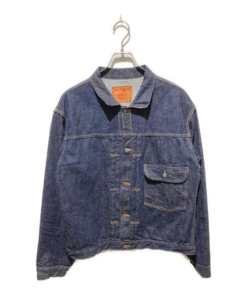 TCB jeans（ティーシービー ジーンズ）TCB JEANS (ティーシービー ジーンズ) 1st T-バック 20's デニムジャケット インディゴ サイズ:46の古着・服飾アイテム