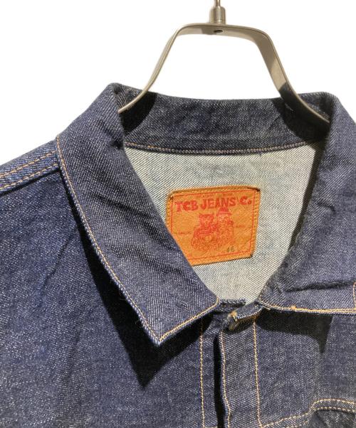 TCB jeans（ティーシービー ジーンズ）TCB JEANS (ティーシービー ジーンズ) 1st T-バック 20's デニムジャケット インディゴ サイズ:46の古着・服飾アイテム