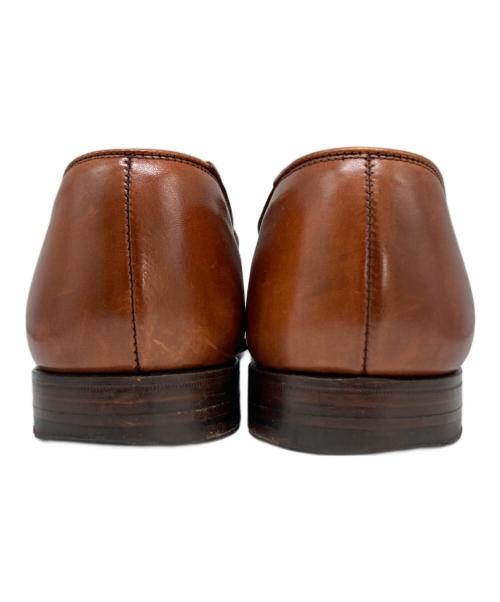 Crockett & Jones（クロケット＆ジョーンズ）Crockett & Jones (クロケット＆ジョーンズ) バタフライローファー/ SELBY 20156 ブラウン サイズ:8 1/2 Eの古着・服飾アイテム