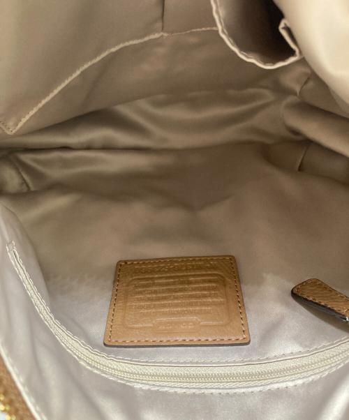 COACH（コーチ）COACH (コーチ) ホーボーバッグ ベージュの古着・服飾アイテム