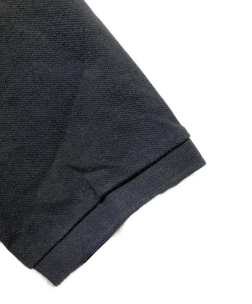 PLAY COMME des GARCONS（プレイコムデギャルソン）PLAY COMME des GARCONS (プレイコムデギャルソン) Invader AD2022/11 鹿の子ポロシャツ ブラック サイズ:Ｌの古着・服飾アイテム