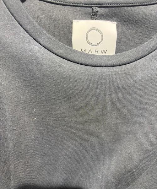 MARW UNITED ARROWS（マルゥ ユナイテッドアローズ）MARW UNITED ARROWS (マルゥ ユナイテッドアローズ) アシンメトリーワンピース ブラック サイズ:不明の古着・服飾アイテム