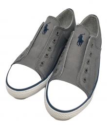 POLO RALPH LAUREN（ポロ・ラルフローレン）の古着「スリッポン」｜グレー