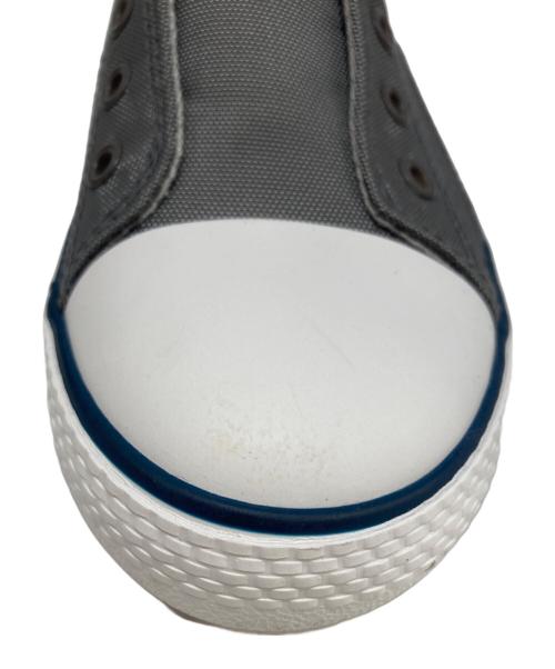 POLO RALPH LAUREN（ポロ・ラルフローレン）POLO RALPH LAUREN (ポロ・ラルフローレン) スリッポン グレー サイズ:23.5cmの古着・服飾アイテム