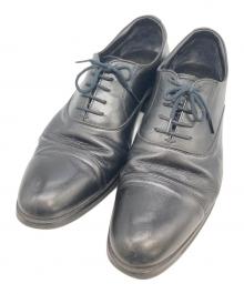 ASICS Runwalk（アシックス ランウォーク）の古着「ストレートチップシューズ GORE-TEX」｜ブラック