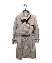 LANVIN en Bleu（ランバンオンブルー）の古着「トレンチコート」｜ベージュ