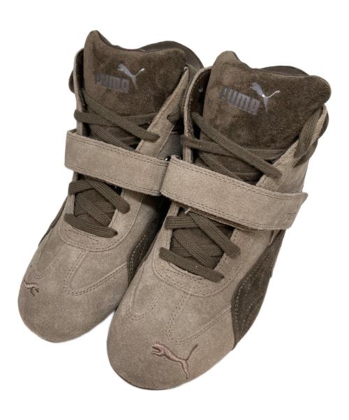 PUMA（プーマ）PUMA (プーマ) スピードキャット ウェッジ スニーカー ブラウン サイズ:25の古着・服飾アイテム