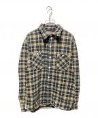 LEVI'Sリーバイス）の古着「90ｓ ネルシャツ」｜イエロー×ブラック