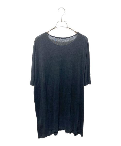 marimekko（マリメッコ）marimekko (マリメッコ) リネンワンピース ブラック サイズ:Sの古着・服飾アイテム