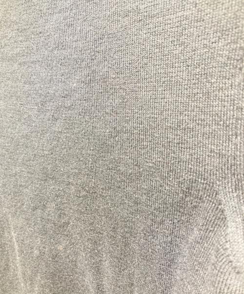 JIL SANDER（ジルサンダー）JIL SANDER (ジルサンダー) イタリア製 Vネックコットンニット ブラック サイズ:34の古着・服飾アイテム