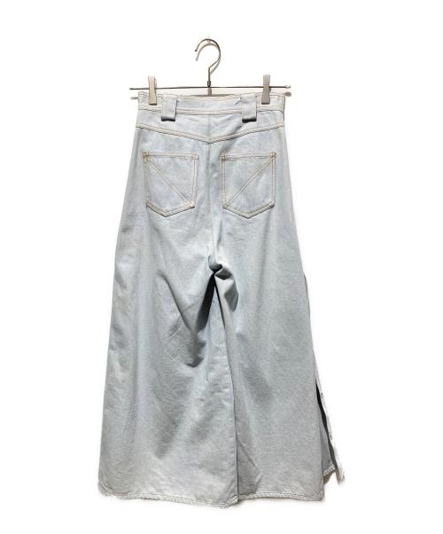 TRAPEZE（トラピーズ）TRAPEZE (トラピーズ) ワイドパンツ インディゴ サイズ:Sの古着・服飾アイテム