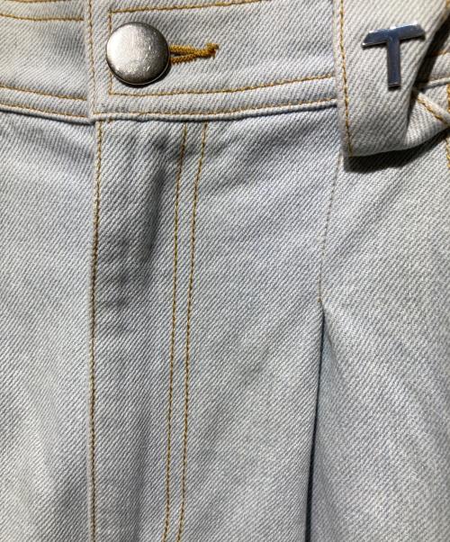 TRAPEZE（トラピーズ）TRAPEZE (トラピーズ) ワイドパンツ インディゴ サイズ:Sの古着・服飾アイテム