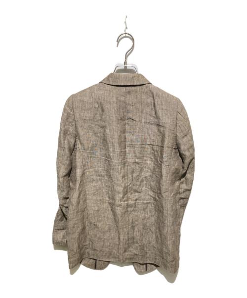 MUSE（ミューズ）MUSE (ミューズ) リネン OXジャケット ベージュ サイズ:36の古着・服飾アイテム