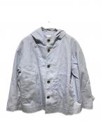 ORCIVALオーシバル）の古着「フーデッドショートコート/HOOD BLOUSON」｜ブルー