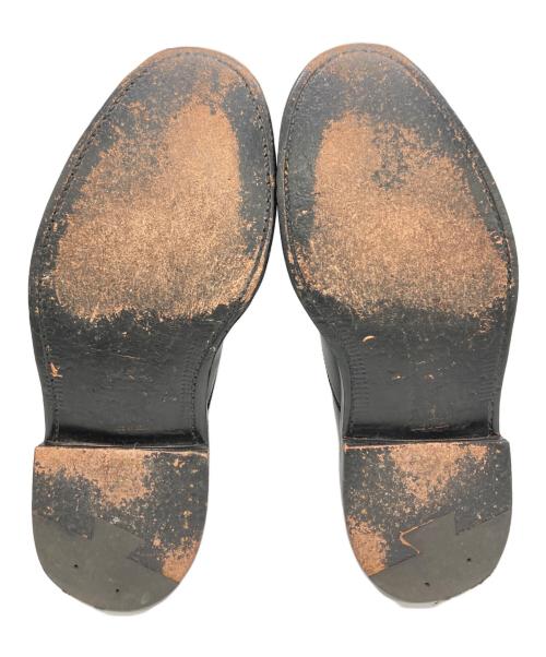 Alden（オールデン）Alden (オールデン) SHIPS (シップス) 別注9225Yコードバンキャップトゥレザーシューズ/ストレートチップシューズ ブラック サイズ:8Dの古着・服飾アイテム