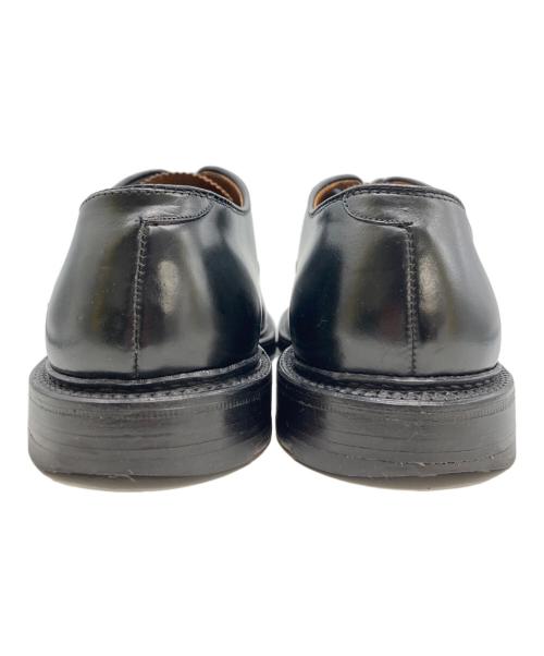 Alden（オールデン）Alden (オールデン) SHIPS (シップス) 別注9225Yコードバンキャップトゥレザーシューズ/ストレートチップシューズ ブラック サイズ:8Dの古着・服飾アイテム
