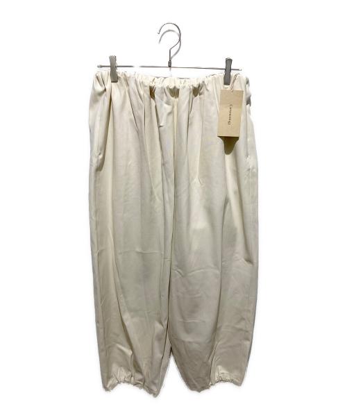 Curensology（カレンソロジー）Curensology (カレンソロジー) コットンツイルドロストパンツ アイボリー サイズ:FREE 未使用品の古着・服飾アイテム