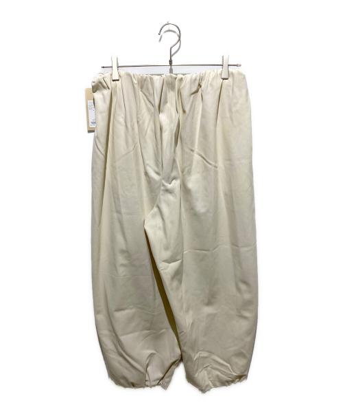 Curensology（カレンソロジー）Curensology (カレンソロジー) コットンツイルドロストパンツ アイボリー サイズ:FREE 未使用品の古着・服飾アイテム