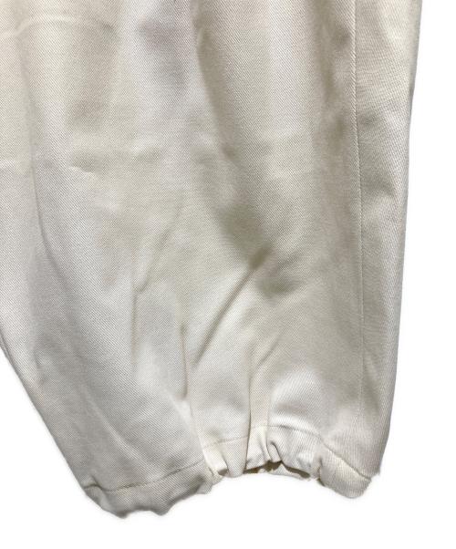 Curensology（カレンソロジー）Curensology (カレンソロジー) コットンツイルドロストパンツ アイボリー サイズ:FREE 未使用品の古着・服飾アイテム
