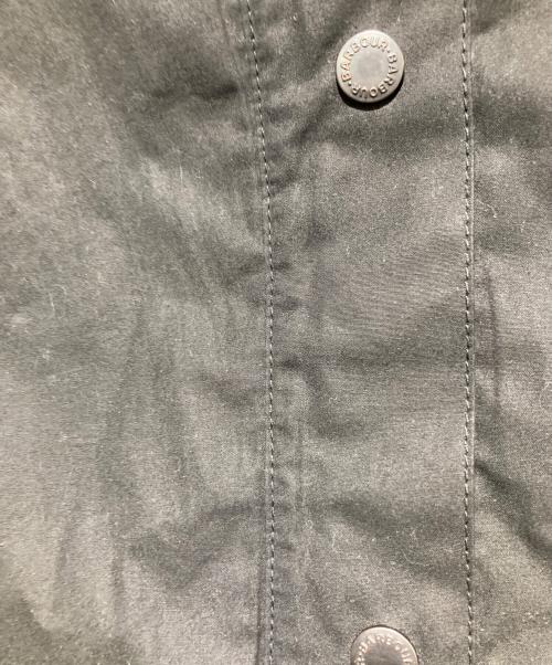 Barbour（バブアー）Barbour (バブアー) house of hackney (ハウス オブ ハックニー) 別注裏テキスタイルオイルドコート ブラック サイズ:UK8の古着・服飾アイテム
