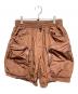 DSQUARED2（ディースクエアード）の古着「ナイロンハーフカーゴパンツ」｜ブラウン