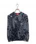 SUPREME（シュプリーム）の古着「24SS Printed Paisley Sweater」｜ホワイト×ブラック