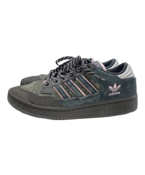 adidas（アディダス）adidas (アディダス) LIL DRE ローカットスニーカー ピンク×ネイビー サイズ:27cmの古着・服飾アイテム