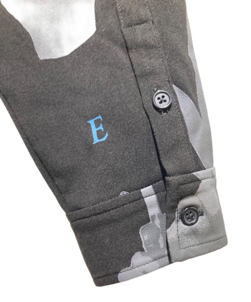 glamb（グラム）glamb (グラム) SMOKE総柄シャツ ブラック サイズ:1の古着・服飾アイテム